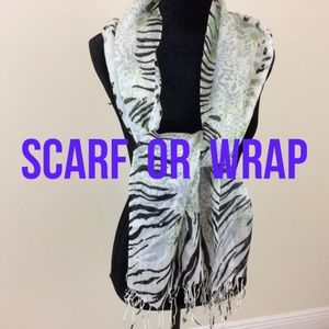 Scarf or Wrap, Light Weight Jungle Print